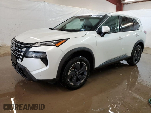 2025 Nissan Rogue SV with VIN 5N1BT3BA5SC786396, listed as a Copart auction lot 52991095 with 12,189 mi miles and Clean Title. Bid and sale history available at DreamBid. Image 1.