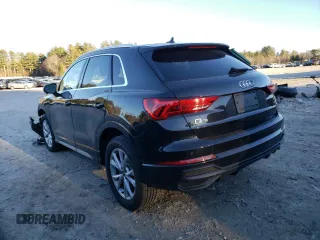 2021 Audi Q3 S line Premium with VIN WA1DECF3XM1053742, listed as a Copart auction lot 40984193 with 19,469 mi miles. Bid and sale history available at carsss.com. Image 2.