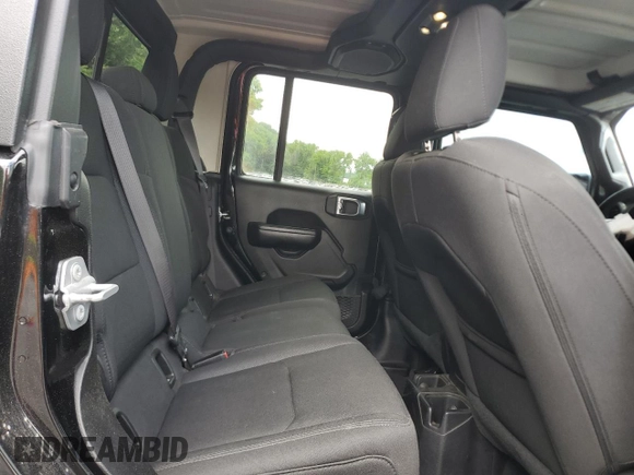 2021 Jeep Gladiator Sport S with VIN 1C6JJTAG4ML583148, listed as a Copart auction lot 59790835 with 48,623 mi miles and Salvage title. Bid and sale history available at DreamBid. Image 10.