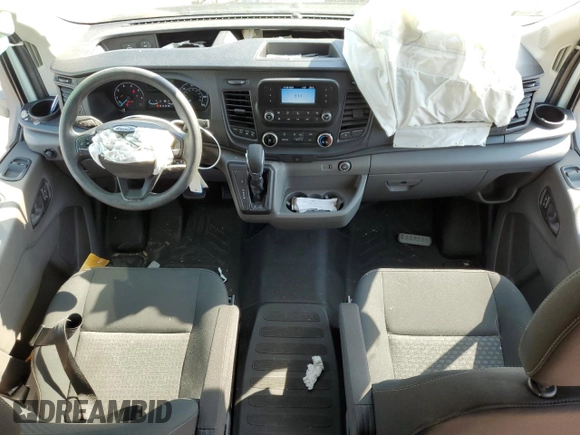 2022 Ford Transit with VIN 1FDAX2XG6NKA19366, listed as a Copart auction lot 74936084 with 13,433 mi miles and Salvage Title. Bid and sale history available at DreamBid. Image 8.