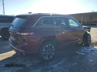 2022 Jeep Grand Cherokee Overland with VIN 1C4RJHDG1N8630323, listed as a Copart auction lot 45178015 with 31,493 mi miles and Salvage title. Bid and sale history available at DreamBid. Image 3.