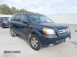 2006 Honda Pilot EX-L with VIN 5FNYF28576B030507, listed as a IAAI auction lot 41720898 with 201,518 mi miles and . Bid and sale history available at DreamBid. Image 1.