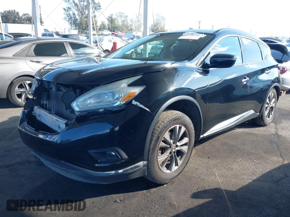 2017 Nissan Murano S z VIN 5N1AZ2MG7HN116402, wystawiony jako IAAI lot #41558286 z przebiegiem 139 829 mil mil oraz . Historia ofert i sprzedaży dostępna na DreamBid. Obrazek 18.