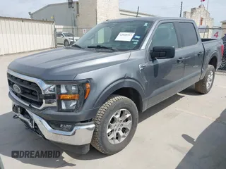 2023 Ford F-150 XL with VIN 1FTFW1E87PKF04735, listed as a IAAI auction lot 42048913 with 54,893 mi miles. Bid and sale history available at carsss.com. Image 17.