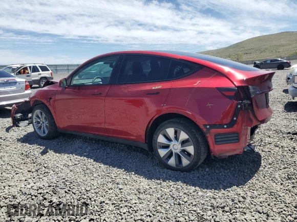 2024 Tesla Model Y Long Range с VIN 7SAYGDEE2RF988958, выставлен на аукционе Copart как лот 58066795 с пробегом 26 356 миль миль и Списание • Salvage title. История ставок и продаж доступна на DreamBid. Изображение 2.