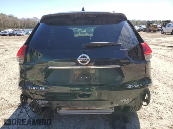 2018 Nissan Rogue SV with VIN KNMAT2MV7JP509671, listed as a Copart auction lot 50022795 with 121,038 mi miles and Salvage Title. Bid and sale history available at carsss.com. Image 6.