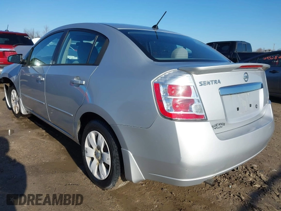 2011 Nissan Sentra S with VIN 3N1AB6AP3BL647479, listed as a IAAI auction lot 41985561 with 117,157 mi miles and . Bid and sale history available at DreamBid. Image 3.