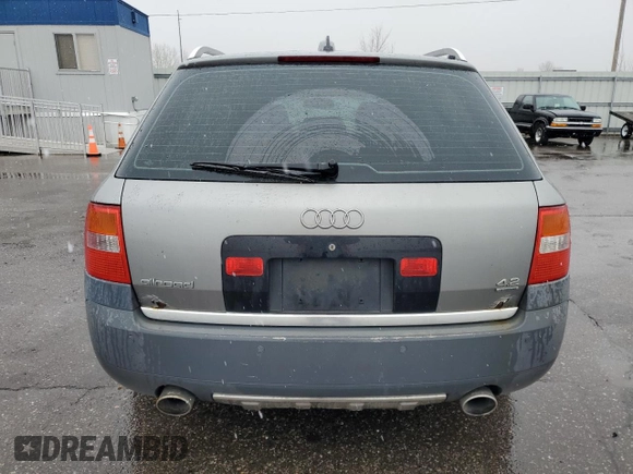 2004 Audi allroad with VIN WA1YL64B04N096885, listed as a Copart auction lot 51685405 with 147,678 mi miles and Clean Title. Bid and sale history available at carsss.com. Image 6.