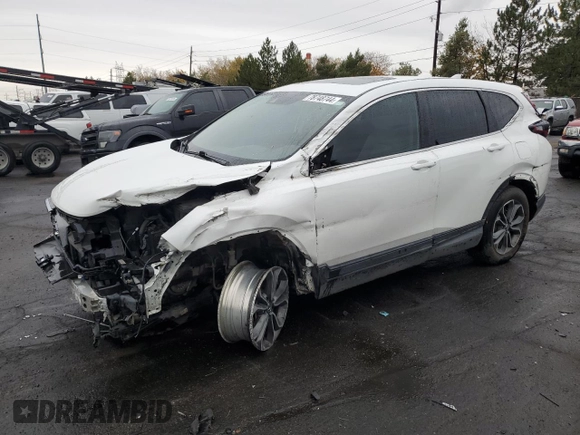 2020 Honda CR-V EX with VIN 5J6RW2H51LA013558, listed as a Copart auction lot 78748744 with 52,055 mi miles and Salvage Title. Bid and sale history available at DreamBid. Image 1.