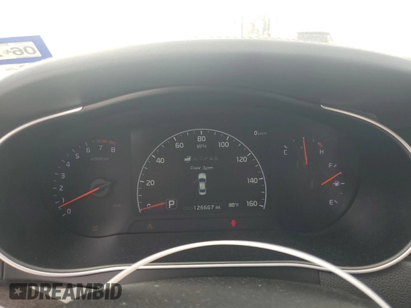 2015 Kia Cadenza Premium with VIN KNALN4D7XF5168752, listed as a Copart auction lot 72571304 with 126,667 mi miles and Salvage Title. Bid and sale history available at carsss.com. Image 9.
