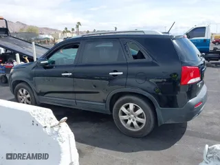 2012 Kia Sorento LX with VIN 5XYKT3A61CG191690, listed as a IAAI auction lot 41931216 with 182,619 mi miles. Bid and sale history available at carsss.com. Image 6.