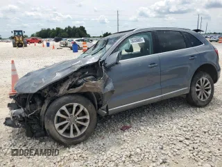 2014 Audi Q5 Premium Plus z VIN WA1LFAFP2EA104331, wystawiony jako Copart lot #56336885 z przebiegiem Nie podano mil oraz Szkoda całkowita • Salvage title. Historia ofert i sprzedaży dostępna na DreamBid. Obrazek 1.