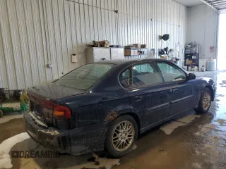 2004 Subaru Legacy Sedan (Natl) L with VIN 4S3BE625546206519, listed as a Copart auction lot 44302505 with 153,896 mi miles and Salvage Title. Bid and sale history available at carsss.com. Image 3.