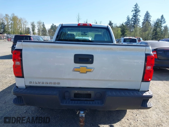2017 Chevrolet Silverado 1500 Work Truck with VIN 1GCVKNEC6HZ336243, listed as a IAAI auction lot 41985600 with 162,203 mi miles. Bid and sale history available at carsss.com. Image 16.