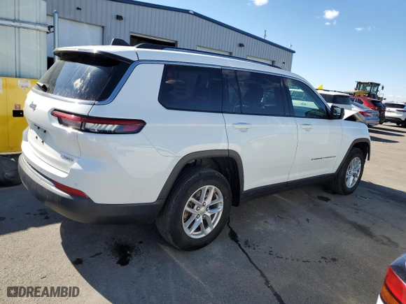 2023 Jeep Grand Cherokee L Laredo with VIN 1C4RJJAG6P8901973, listed as a Copart auction lot 46863865 with 40,200 mi miles and Clean Title. Bid and sale history available at carsss.com. Image 3.
