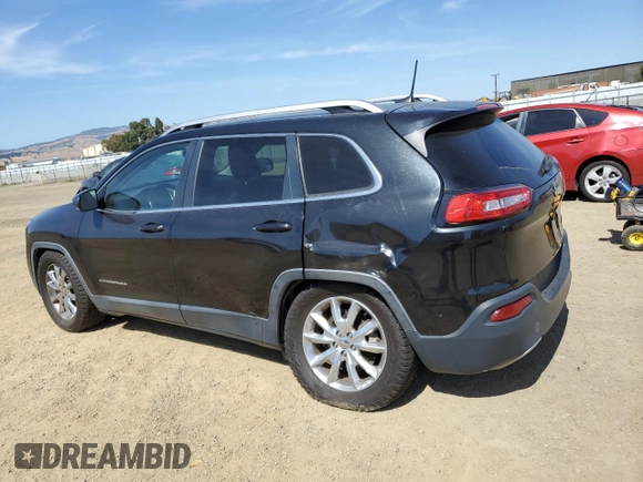 2016 Jeep Cherokee Limited with VIN 1C4PJLDB9GW207115, listed as a Copart auction lot 60512885 with 97,583 mi miles and Salvage title. Bid and sale history available at DreamBid. Image 2.