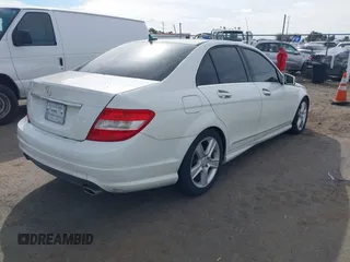 2010 Mercedes-Benz C-Class C 300 Sport with VIN WDDGF5EB5AR110145, listed as a IAAI auction lot 41662470 with 141,099 mi miles. Bid and sale history available at carsss.com. Image 4.