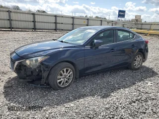 2016 Mazda 3 i Sport with VIN 3MZBM1U79GM318827, listed as a Copart auction lot 49442155 with 122,466 mi miles and Salvage Title. Bid and sale history available at DreamBid. Image 1.