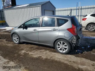 2014 Nissan Versa Note S with VIN 3N1CE2CP3EL429309, listed as a Copart auction lot 45466455 with 111,347 mi miles and Salvage Title. Bid and sale history available at carsss.com. Image 2.