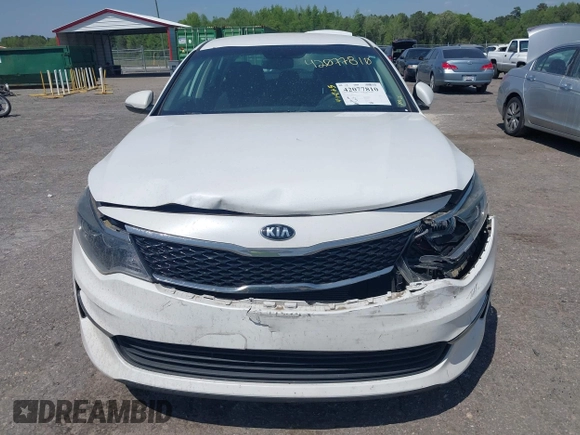 2017 Kia Optima LX with VIN 5XXGT4L39HG129092, listed as a IAAI auction lot 42077810 with 72,912 mi miles and . Bid and sale history available at carsss.com. Image 12.