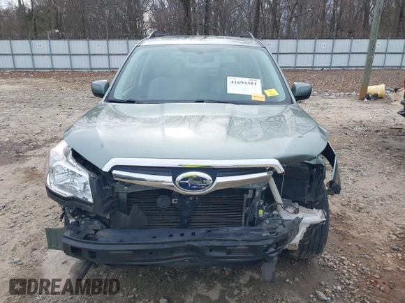 2016 Subaru Forester 2.5i Premium with VIN JF2SJADC0GH563577, listed as a IAAI auction lot 41694381 with 92,837 mi miles. Bid and sale history available at carsss.com. Image 13.