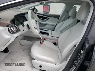 2023 Mercedes-Benz EQE with VIN W1KEG2BB4PF015190, listed as a Copart auction lot 55633594 with 14,807 mi miles and Salvage Title. Bid and sale history available at carsss.com. Image 7.