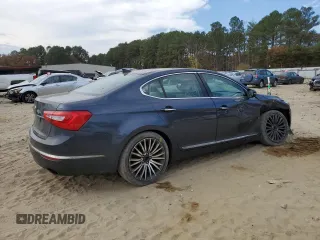 2014 Kia Cadenza Premium with VIN KNALN4D73E5137311, listed as a Copart auction lot 79701424 with 102,715 mi miles and Salvage Title. Bid and sale history available at DreamBid. Image 3.