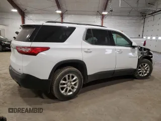 2019 Chevrolet Traverse LT Cloth z VIN 1GNEVGKW4KJ192741, wystawiony jako Copart lot #48424715 z przebiegiem 89 369 mil mil oraz Szkoda całkowita • Salvage title. Historia ofert i sprzedaży dostępna na DreamBid. Obrazek 3.
