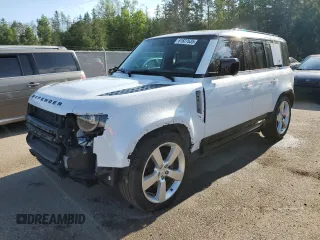 2023 Land Rover Defender X-Dynamic SE with VIN SALE27EU7P2129655, listed as a Copart auction lot 61627635 with 51,612 mi miles and Clean title. Bid and sale history available at DreamBid. Image 1.