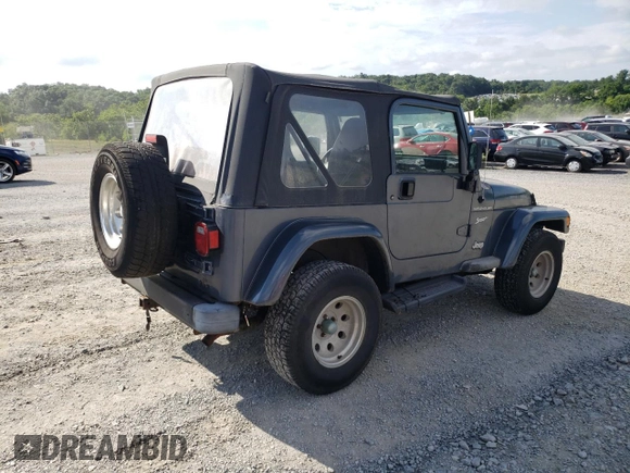 2002 Jeep Wrangler Sport с VIN 1J4FA49S02P734712, выставлен на аукционе Copart как лот 63310225 с пробегом 178 367 миль миль и Чистый • Clean title. История ставок и продаж доступна на DreamBid. Изображение 3.