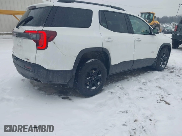 2021 GMC Acadia AT4 with VIN 1GKKNLLS7MZ218872, listed as a IAAI auction lot 41292136 with 41,332 mi miles and . Bid and sale history available at DreamBid. Image 4.