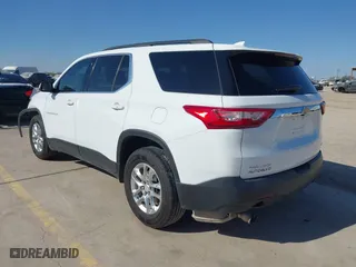 2020 Chevrolet Traverse LT Cloth with VIN 1GNERGKW2LJ152910, listed as a IAAI auction lot 41798723 with 81,295 mi miles. Bid and sale history available at carsss.com. Image 3.