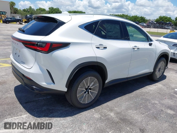 2025 Lexus NX 250 Premium with VIN 2T2GDCAZ5SC025045, listed as a IAAI auction lot 42577944 with Not provided miles and . Bid and sale history available at DreamBid. Image 4.