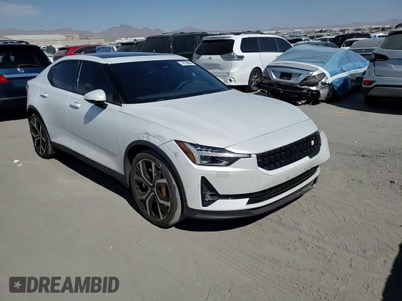 2021 Polestar 2 Launch Edition z VIN LPSED3KA6ML009459, wystawiony jako Copart lot #74738684 z przebiegiem 38 771 mil mil oraz Szkody całkowita. Historia ofert i sprzedaży dostępna na DreamBid. Obrazek 10.