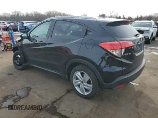 2019 Honda HR-V EX-L with VIN 3CZRU6H74KM724476, listed as a Copart auction lot 44405425 with 50,951 mi miles and Salvage Title. Bid and sale history available at carsss.com. Image 2.