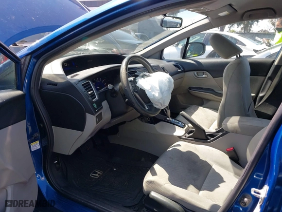 2015 Honda Civic Sedan LX with VIN 19XFB2F5XFE220989, listed as a IAAI auction lot 41739110 with 116,406 mi miles. Bid and sale history available at carsss.com. Image 20.