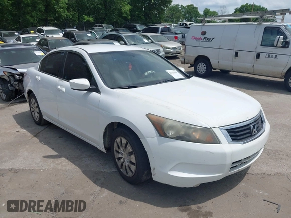 2008 Honda Accord LX z VIN 1HGCP26308A082857, wystawiony jako IAAI lot #42155580 z przebiegiem 190 752 mil mil oraz . Historia ofert i sprzedaży dostępna na DreamBid. Obrazek 1.