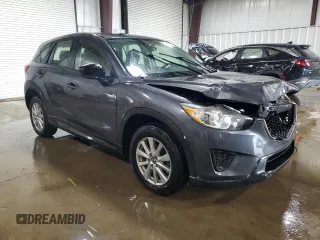 2014 Mazda CX-5 Sport with VIN JM3KE4BEXE0430076, listed as a Copart auction lot 58164695 with 183,130 mi miles and Salvage title. Bid and sale history available at DreamBid. Image 4.