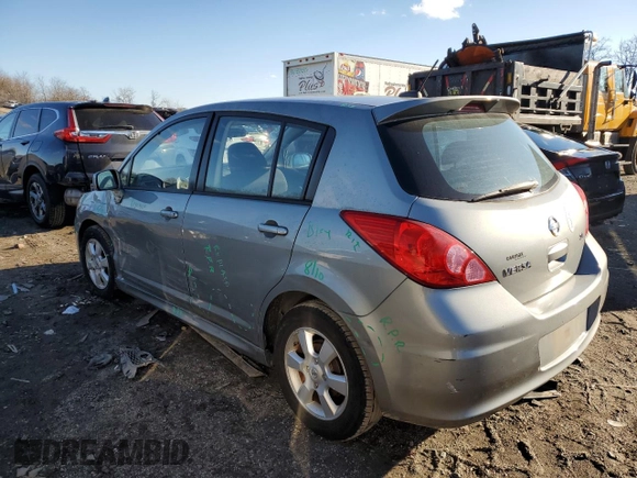 2010 Nissan Versa 1.8 SL with VIN 3N1BC1CPXAL431404, listed as a Copart auction lot 43817575 with 28,599 mi miles and Salvage Title. Bid and sale history available at carsss.com. Image 2.