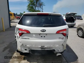 2014 Kia Sorento SX z VIN 5XYKW4A73EG459387, wystawiony jako Copart lot #56568634 z przebiegiem 145 151 mil mil oraz Szkoda całkowita • Salvage title. Historia ofert i sprzedaży dostępna na DreamBid. Obrazek 6.