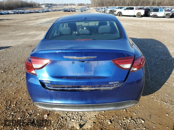 2015 Chrysler 200 Limited with VIN 1C3CCCAB4FN679678, listed as a Copart auction lot 41822485 with 0 mi miles and Clean Title. Bid and sale history available at carsss.com. Image 6.