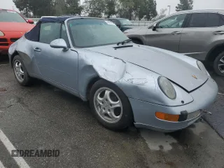 1995 Porsche 911 Carrera with VIN WP0CA2990SS342966, listed as a Copart auction lot 44071815 with 0 mi miles and Clean Title. Bid and sale history available at carsss.com. Image 4.