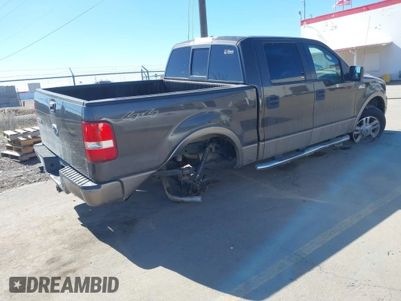 2006 Ford F-150 XLT z VIN 1FTPW14536KB44308, wystawiony jako IAAI lot #41673537 z przebiegiem 176 587 mil mil oraz . Historia ofert i sprzedaży dostępna na DreamBid. Obrazek 4.