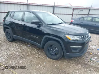 2019 Jeep Compass Sport с VIN 3C4NJCAB0KT624004, выставлен на аукционе IAAI как лот 42478659 с пробегом 76 289 миль миль и . История ставок и продаж доступна на DreamBid. Изображение 1.