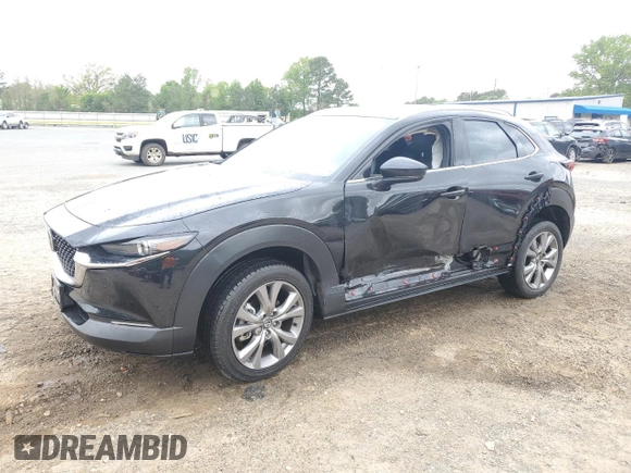 2022 Mazda CX-30 S Premium with VIN 3MVDMBDL2NM458065, listed as a Copart auction lot 51436145 with 30,387 mi miles and Salvage Title. Bid and sale history available at carsss.com. Image 1.