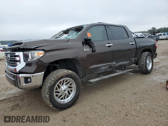 2019 Toyota Tundra SR5 z VIN 5TFAY5F15KX848587, wystawiony jako Copart lot #42734655 z przebiegiem 95 078 mil mil oraz Czysty tytuł • Clean title. Historia ofert i sprzedaży dostępna na DreamBid. Obrazek 1.