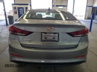 2017 Hyundai Elantra SE with VIN 5NPD74LF9HH076318, listed as a Copart auction lot 58965025 with 73,032 mi miles and Salvage title. Bid and sale history available at DreamBid. Image 6.