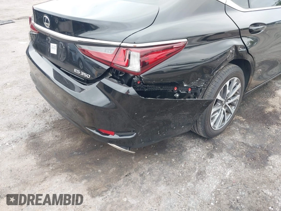 2023 Lexus ES 350 with VIN 58ACZ1B14PU155933, listed as a IAAI auction lot 42044291 with 13,436 mi miles and . Bid and sale history available at DreamBid. Image 6.