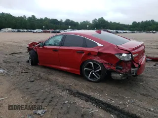 2018 Honda Accord Sedan Sport 1.5T with VIN 1HGCV1F39JA137747, listed as a Copart auction lot 57206083 with 58,126 mi miles and Salvage Title. Bid and sale history available at carsss.com. Image 2.