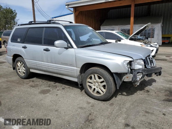 2002 Subaru Forester S w/Premium Pkg with VIN JF1SF65612H752985, listed as a Copart auction lot 49182135 with 232,839 mi miles and Salvage Title. Bid and sale history available at carsss.com. Image 4.